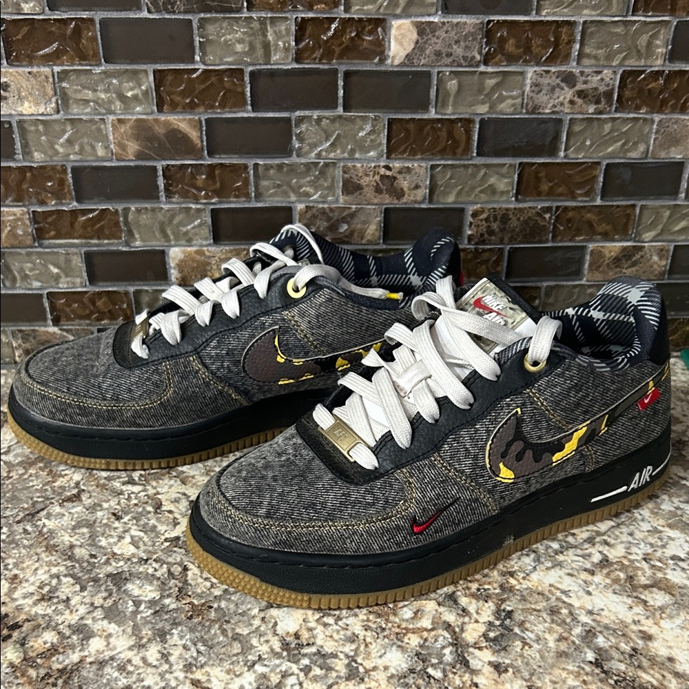 Nike Air Force 1 Low 'Camo Denim Remix' sneaker